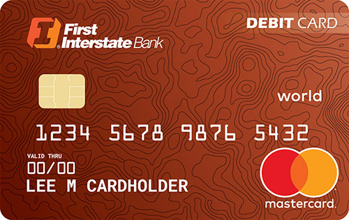 First Interstate Bank Debit Card