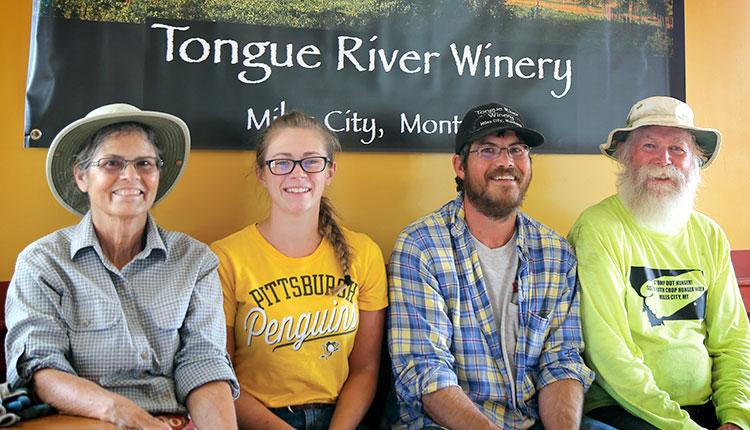 Hardy Vines at Tongue River Winery