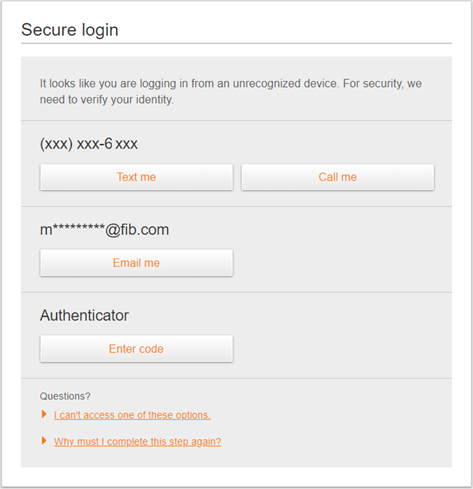 Secure Login