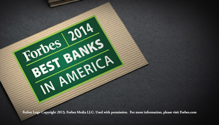 Forbes 2014 Best Bank